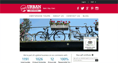 Desktop Screenshot of amsterdamurbanadventures.com